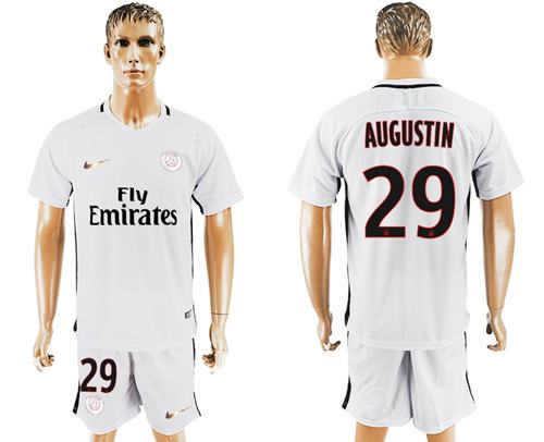 Paris Saint Germain 29 Augustin Sec Away Soccer Club Jersey