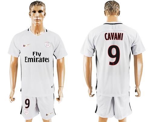 Paris Saint Germain 9 Cavani Sec Away Soccer Club Jersey