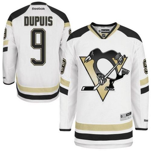 Penguins 9 Pascal Dupuis White 2014 Stadium Series Stitched NHL Jersey
