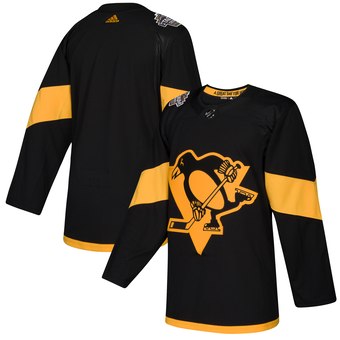 Penguins Black 2019 Stadium Series  Jersey