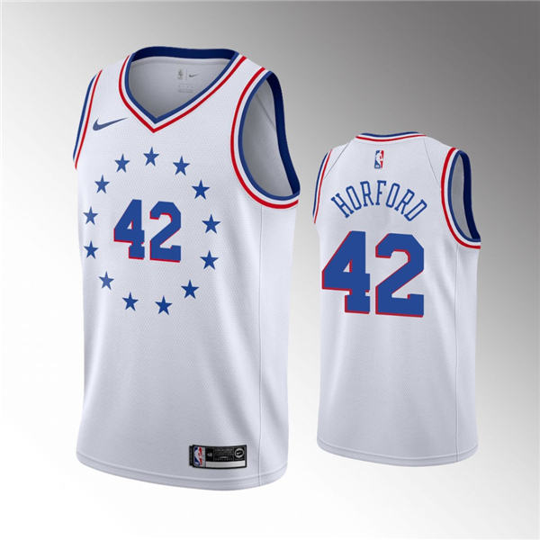 Philadelphia 76ers #42 Al Horford 2019 20 Earned horford Jersey