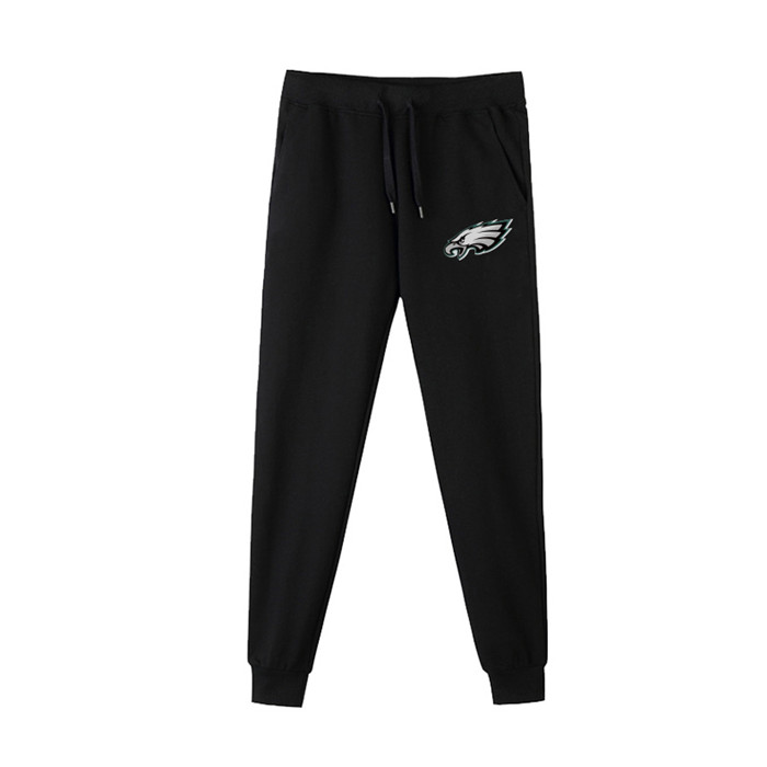 Philadelphia Eagles Black Men's Winter Thicken NFL Sports Pant