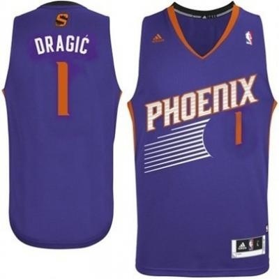 Goran Dragic Phoenix Suns #1 Revolution 30 Swingman Road Purple Jersey