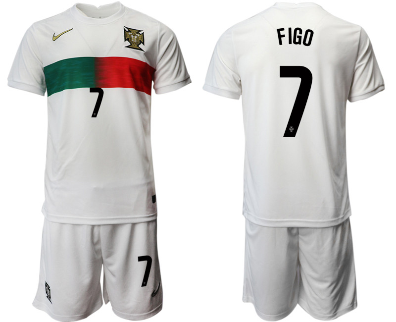 Portugal 7 FIGO Away 2022 FIFA World Cup Qatar Soccer Jersey