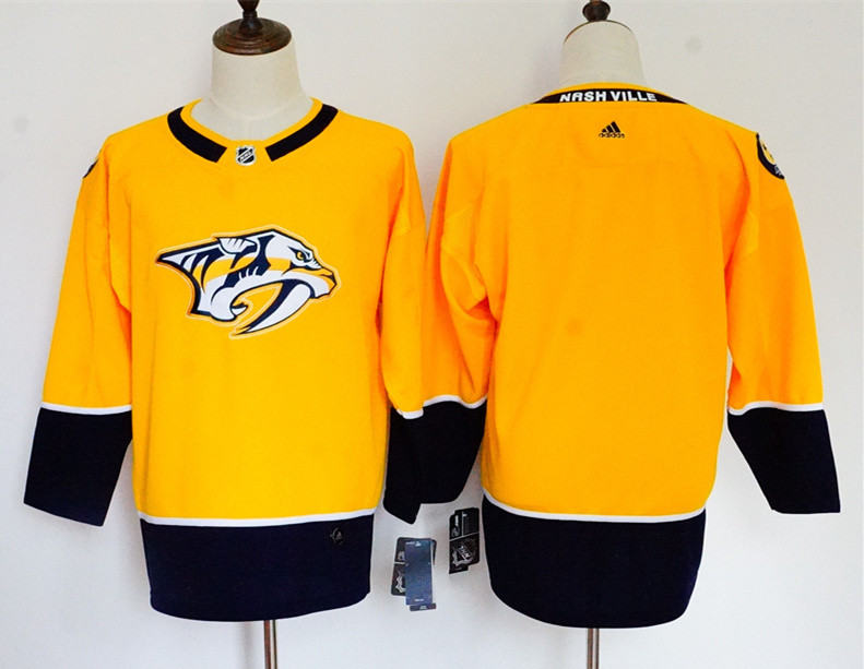 Predators Blank Gold Women  Jersey