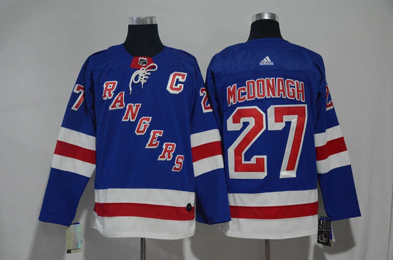 Rangers 27 Ryan McDonagh Blue  Jersey