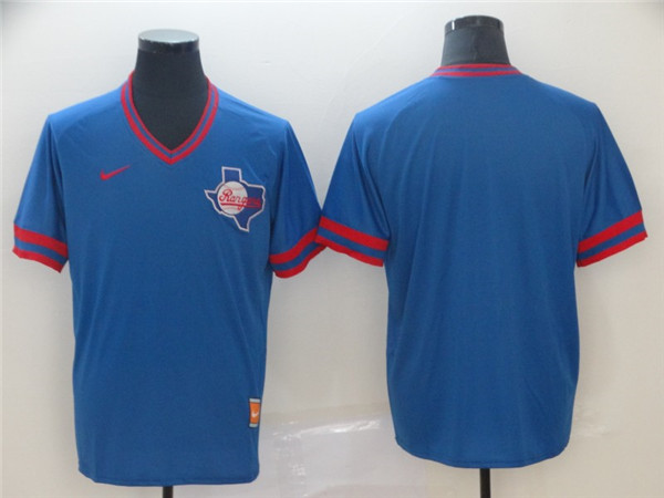 Rangers Blank Blue Throwback Jersey