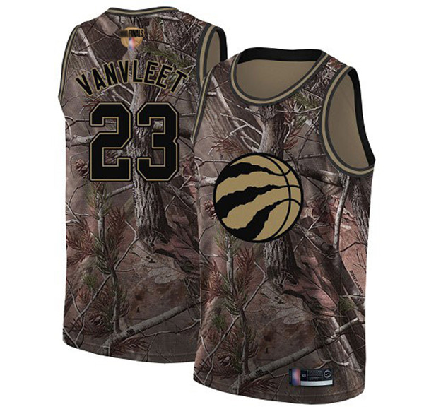 Raptors #23 Fred VanVleet Camo 2019 Finals Bound Basketball Swingman Realtree Collection Jersey