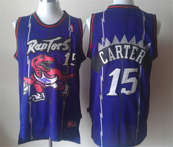 Raptors 15 Vince Carter New Revolution 30 Swingman Soul Throwback Purple Jersey