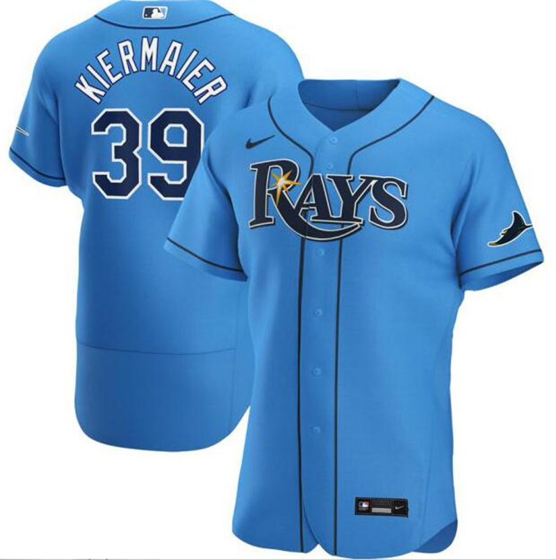 Rays 39 Kevin Kiermaier Light Blue 2020 Nike Flexbase Jersey