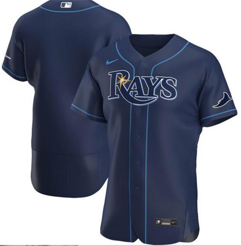 Rays Blank Navy 2020 Nike Flexbase Jersey