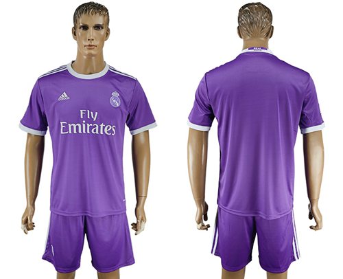 Real Madrid Blank Away Soccer Club Jersey
