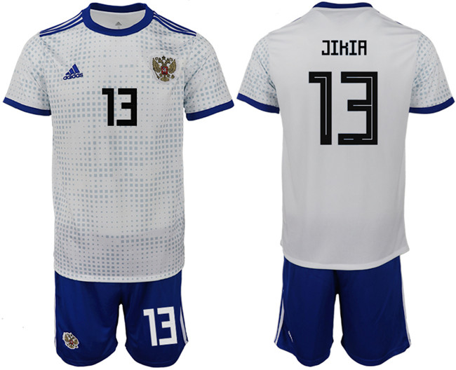 Russia 13 JIKIIA Away 2018 FIFA World Cup Soccer Jersey