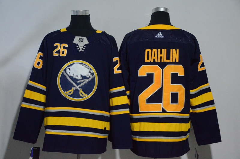 Sabres 26 Rasmus Dahlin Navy  Jersey