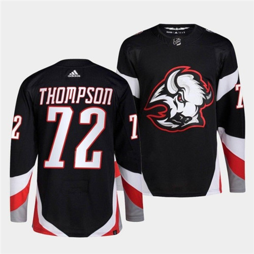 Sabres 72 Tage Thompson Black 2022 23 Adidas Jersey