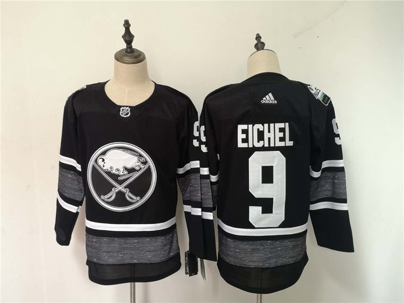 Sabres 9 Jack Eichel Black 2019 NHL All Star Game Adidas Jersey