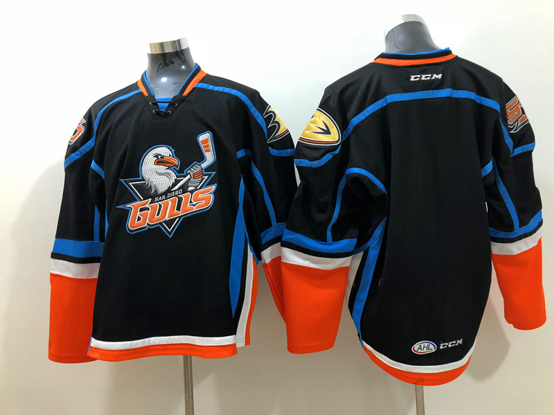 San Diego Gulls Blank Black CCM Jersey