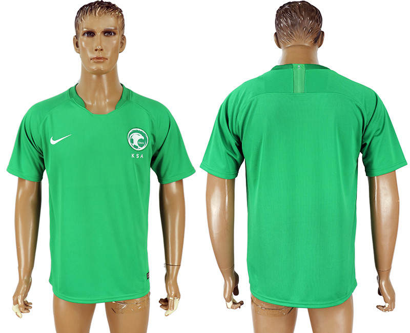 Saudi Arabia Away 2018 FIFA World Cup Thailand Soccer Jersey