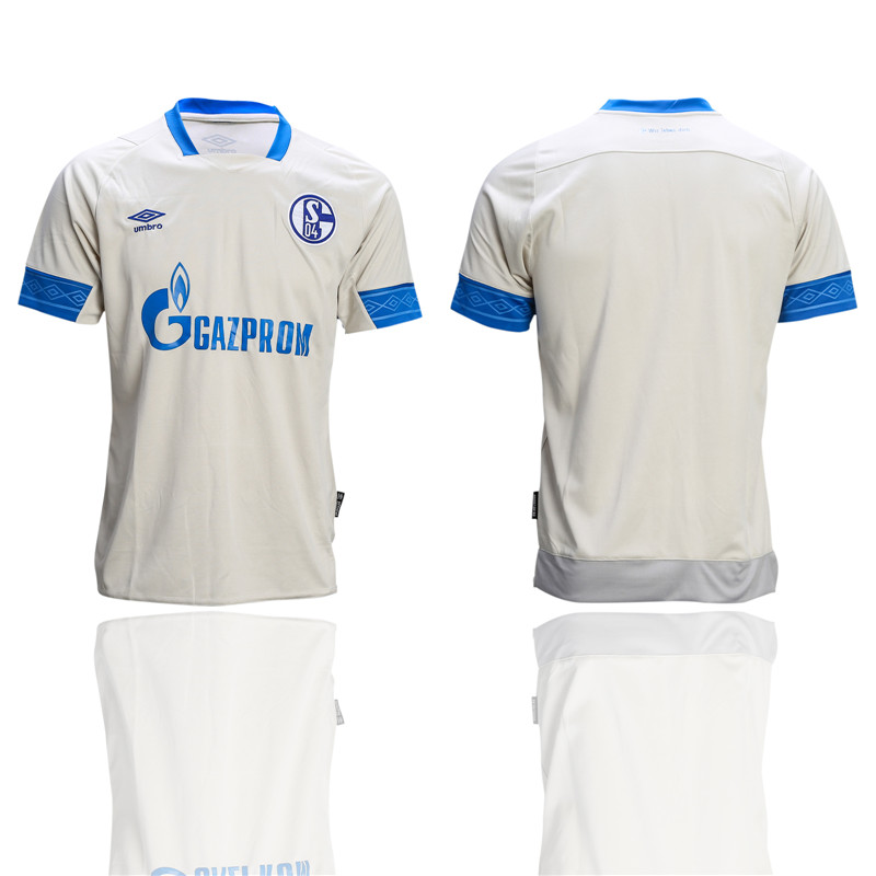 Schalke 04 Away Soccer Thailand Soccer Jersey