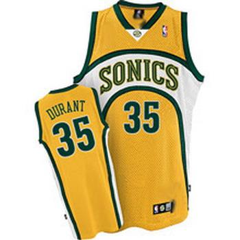 Seattle SuperSonics 35 Kevin Durant Soul Swingman Alternate Jersey