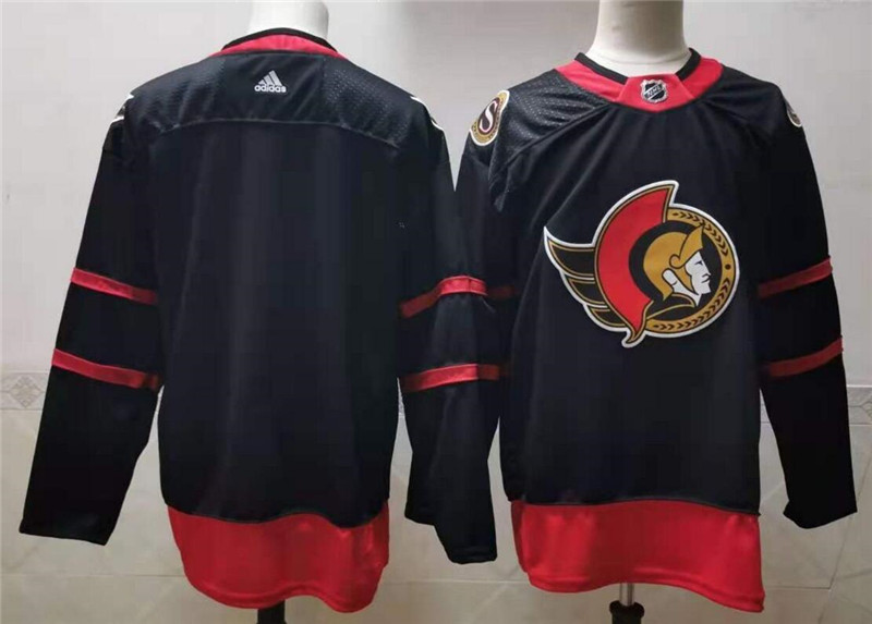 Senators Blank Black 2020 New Adidas Jersey