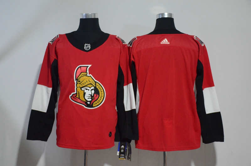 Senators Blank Red  Jersey