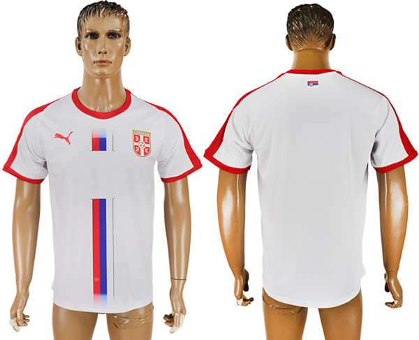 Serbia Away 2018 FIFA World Cup Thailand Soccer Jersey