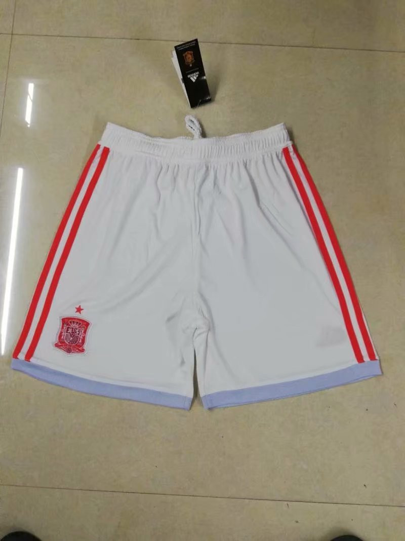 Spain Away 2018 FIFA World Cup Thailand Soccer Shorts