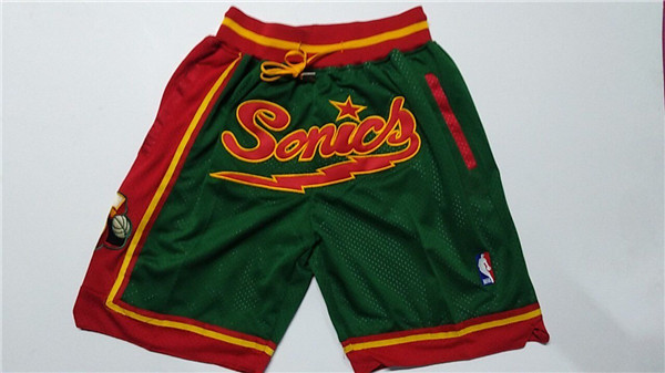 Suns Green Just Don Throwback Shorts