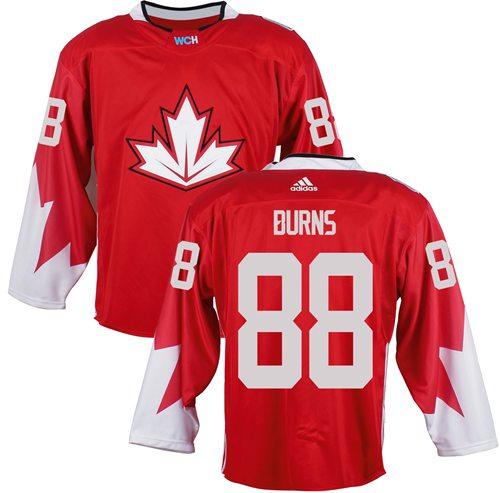 Team Canada 88 Brent Burns Red 2016 World Cup Stitched NHL Jersey