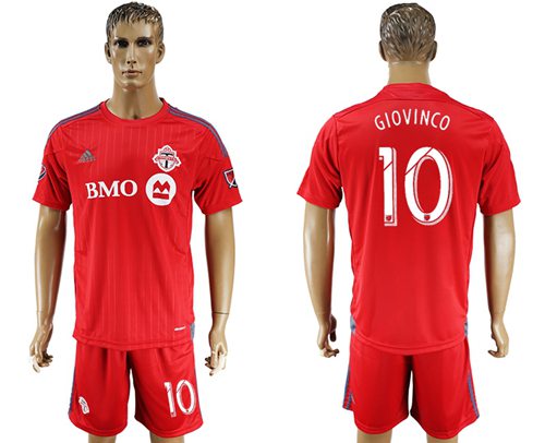 Toronto FC 10 Giovinco Home Soccer Club Jersey