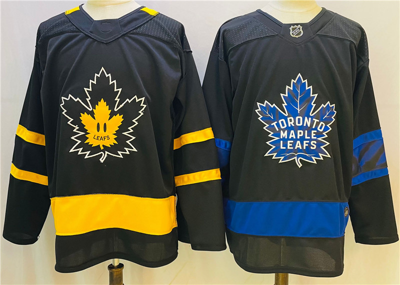 Toronto Maple Leafs x drew house Blank Black Adidas Jersey