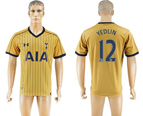 Tottenham Hotspur 12 Yedlin Sec Away Soccer Club Jersey