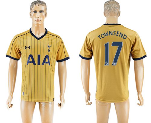 Tottenham Hotspur 17 Townsend Sec Away Soccer Club Jersey