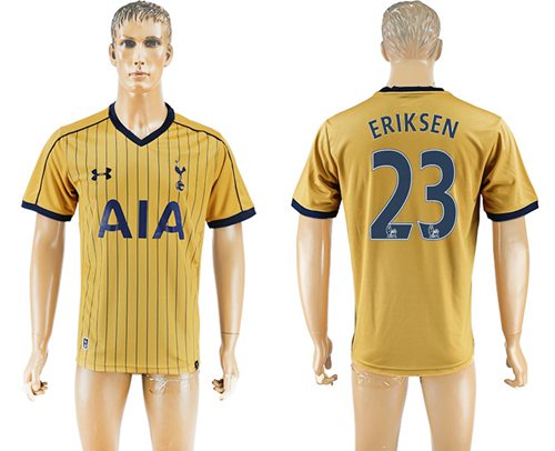 Tottenham Hotspur 23 Eriksen Sec Away Soccer Club Jersey