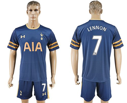 Tottenham Hotspur 7 Lennon Away Soccer Club Jersey