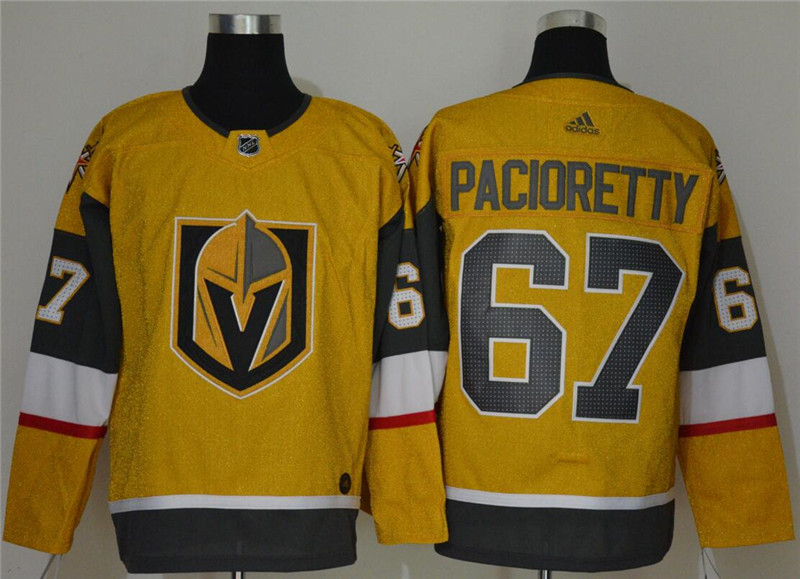 Vegas Golden Knights 67 Max Pacioretty Gold 2020 21 Adidas Jersey