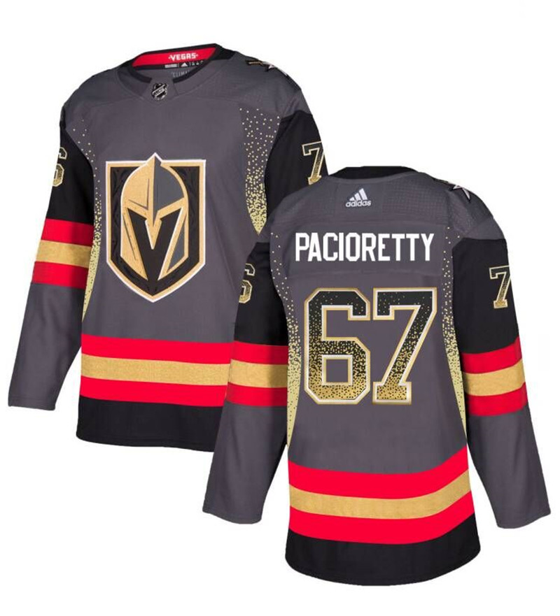 Vegas Golden Knights 67 Max Pacioretty Gray Drift Fashion  Jersey