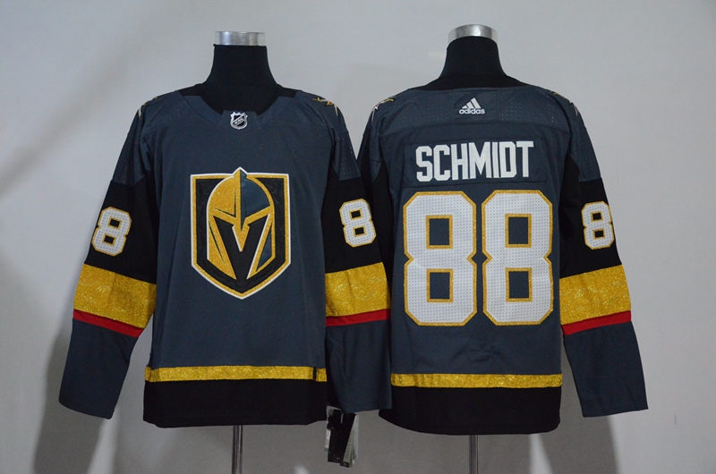 Vegas Golden Knights 88 Nate Schmidt Gray  Jersey