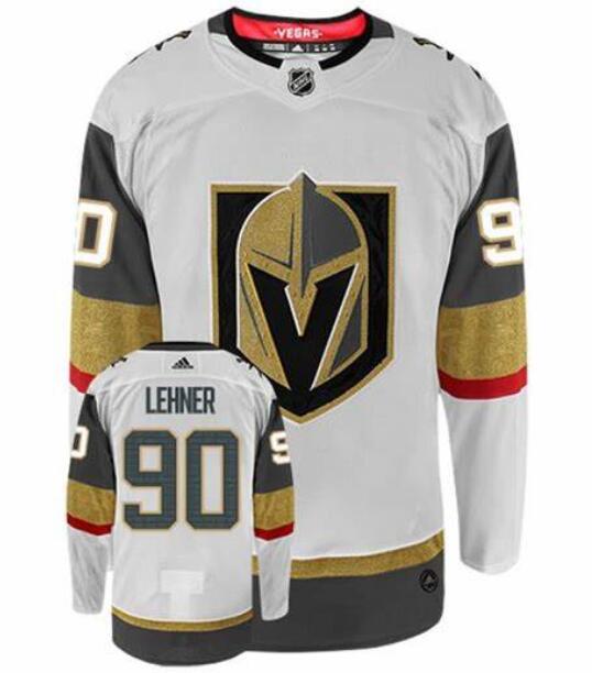 Vegas Golden Knights 90 Robin Lehner White Adidas Jersey