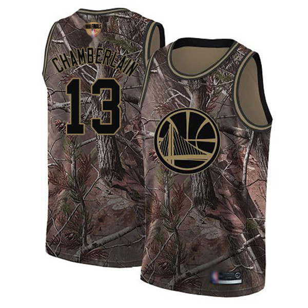 Warriors #13 Wilt Chamberlain Camo 2019 Finals Bound Basketball Swingman Realtree Collection Jersey