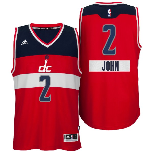 Washington Wizards 2 John Wall 2014 Christmas Day Big Logo Swingman Jersey