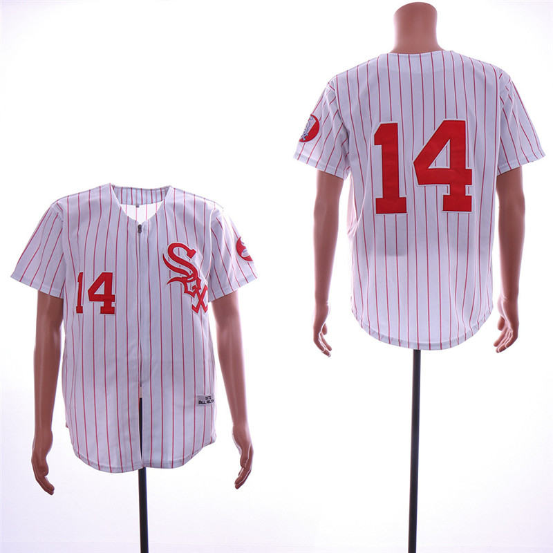 White Sox 14 Bill Melton White 1972 Throwback Jersey