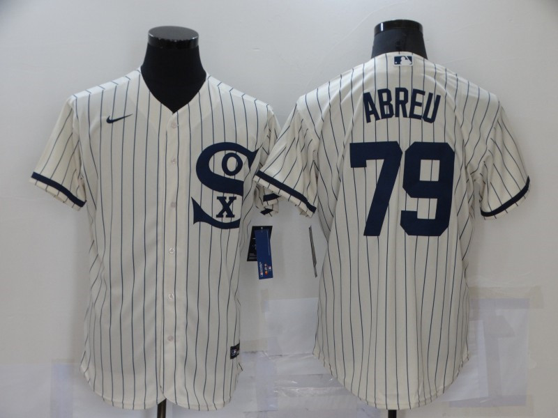 White Sox 79 Jose Abreu Cream Nike 2021 Field Of Dreams Flexbase Jersey