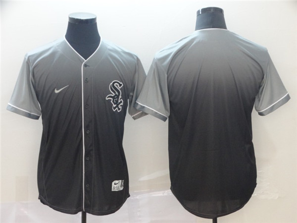 White Sox Blank Gray Drift Fashion Jersey