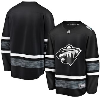 Wild Black 2019 NHL All Star Game  Jersey