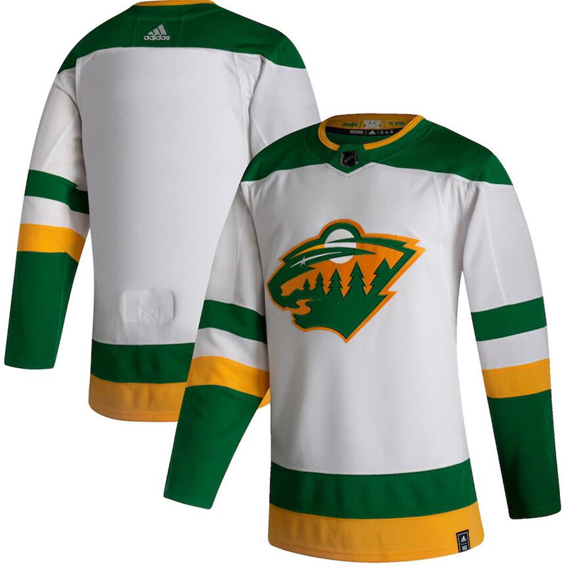 Wild Blank White 2020 21 Reverse Retro Adidas Jersey