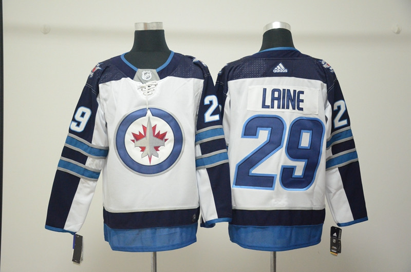 Winnipeg Jets 29 Patrik Laine White  Jersey