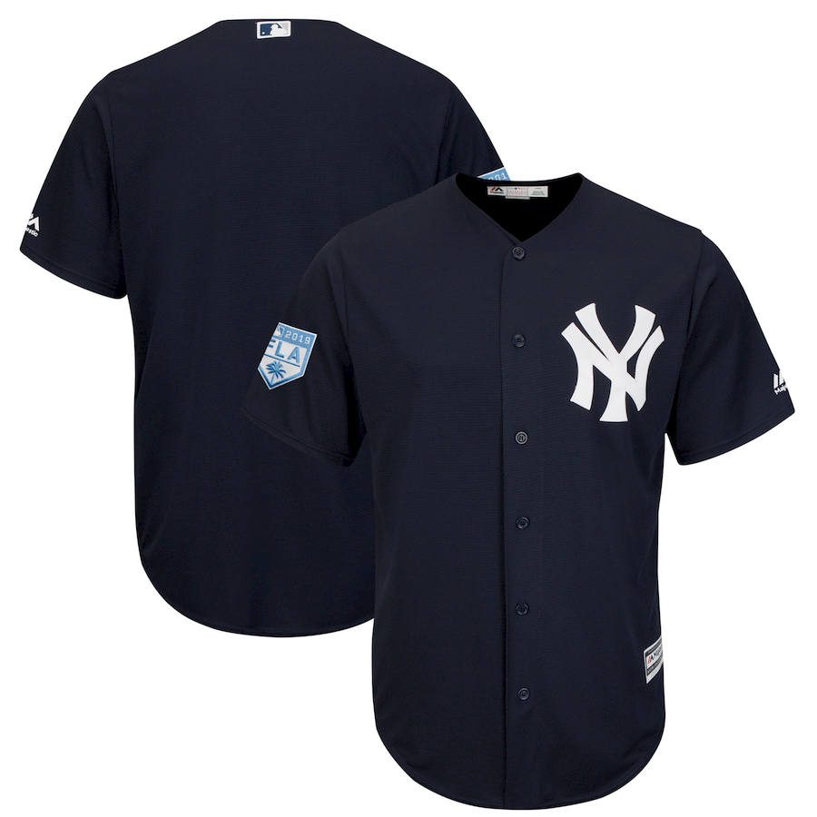 Yankees Royal 2019 Spring Training Cool Base Jersey