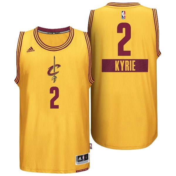 Youth Cleveland Cavaliers 2 Kyrie Irving 2014 Christmas Day Swingman Jersey